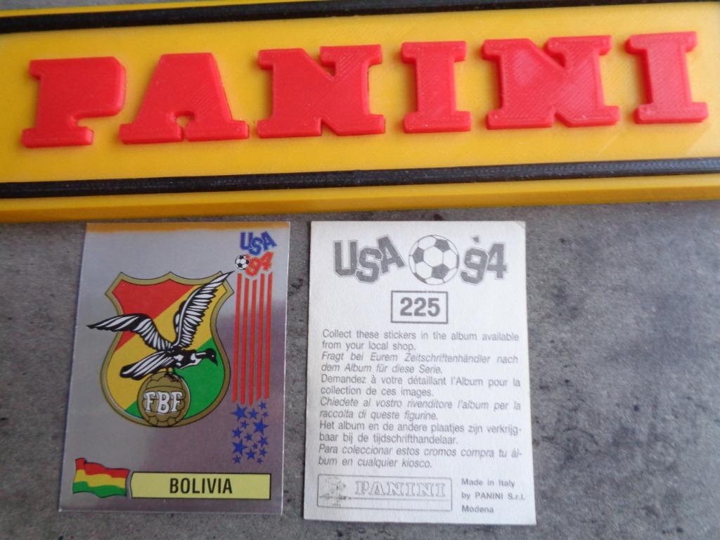 PANINI FOOTBALL AUTOCOLLANT COUPE DU MONDE 94 USA EMBLÈME DE, Enlèvement ou Envoi, Autocollant
