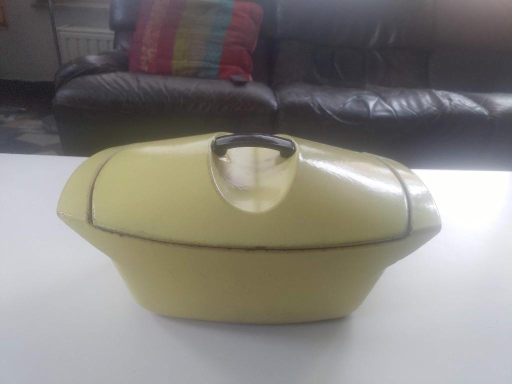 Ovenschotel „Le Creuset”, Huis en Inrichting, Keuken | Potten en Pannen, Ophalen, Gebruikt, Gietijzer, Kookpan of Snelkookpan