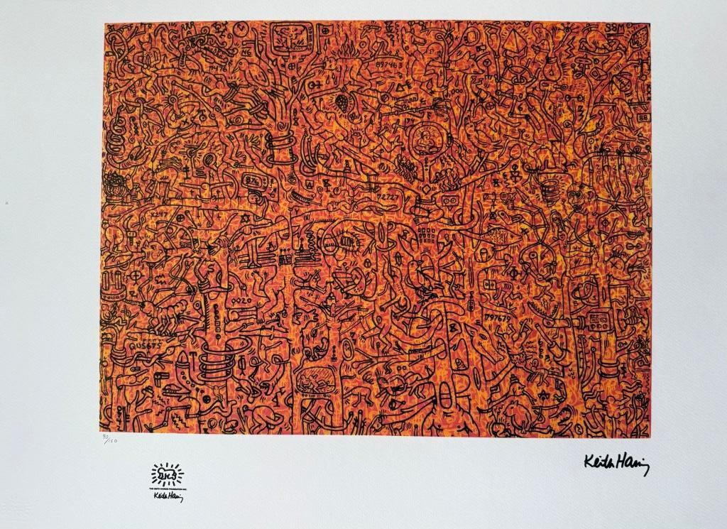 Keith Haring - The Last Rainforest, Antiek en Kunst, Ophalen of Verzenden