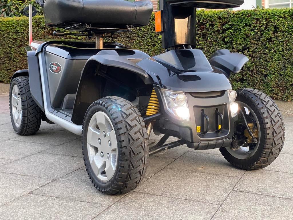 Scootmobiel ROYAL 20 4wiel 20km/h elektrische scooter, Diversen, Rolstoelen, Zo goed als nieuw, Elektrische rolstoel, Inklapbaar