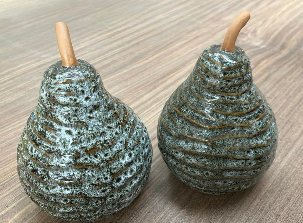 Decoratieve peren in keramiek, Ophalen of Verzenden, Nieuw