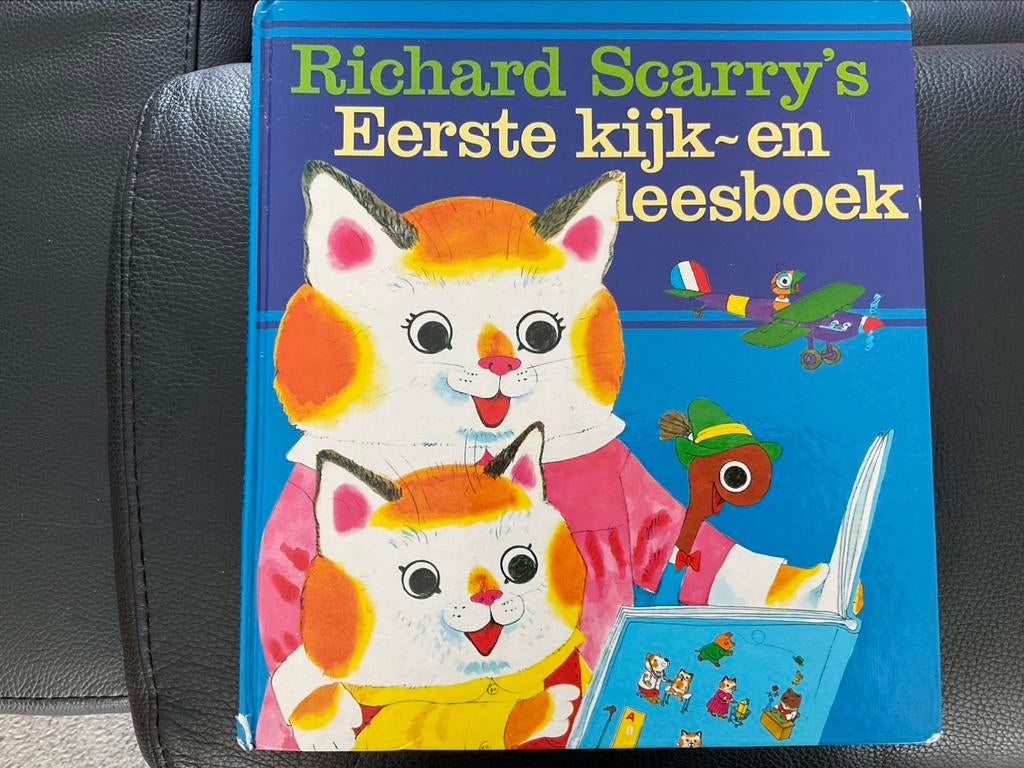 Eerste kijk- en leesboek - Richard Scarry, Boeken, Ophalen of Verzenden, Zo goed als nieuw