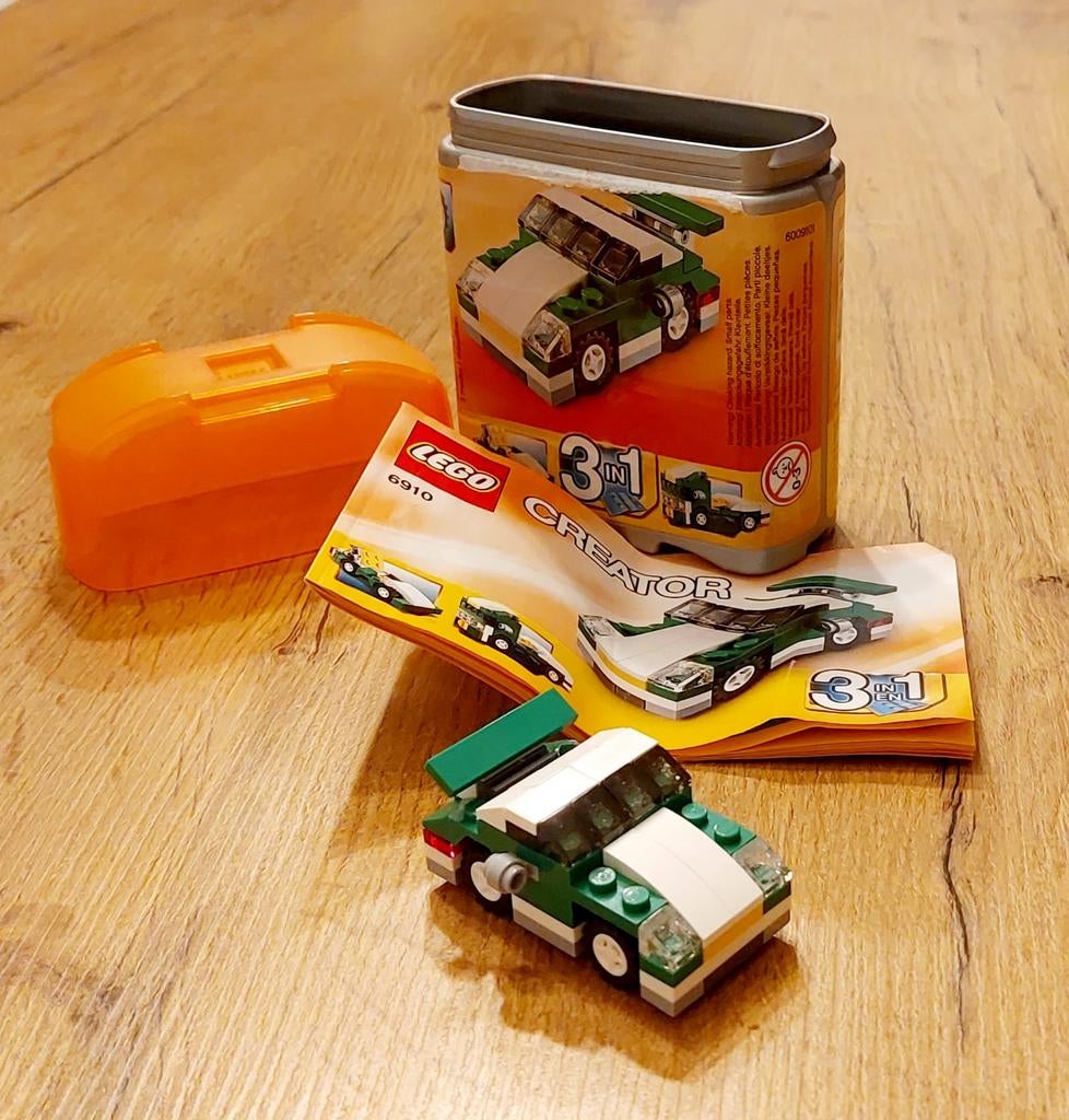 Lego Creator 6910 - Mini- sportwagen, Ophalen, Zo goed als nieuw, Complete set, Lego