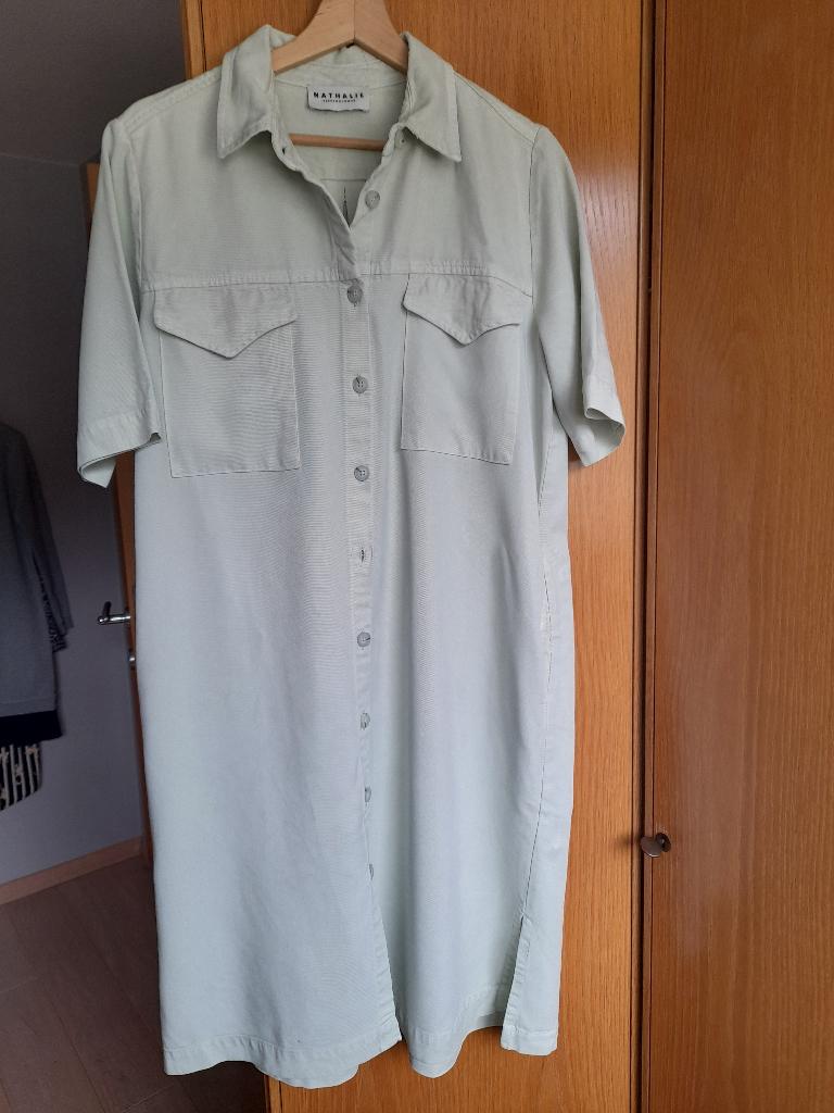 Kleed Nathalie Vleeschouwer groen maat M, Kleding | Dames, Jurken, Maat 38/40 (M), Ophalen of Verzenden, Zo goed als nieuw, Nathalie vleeschouwer