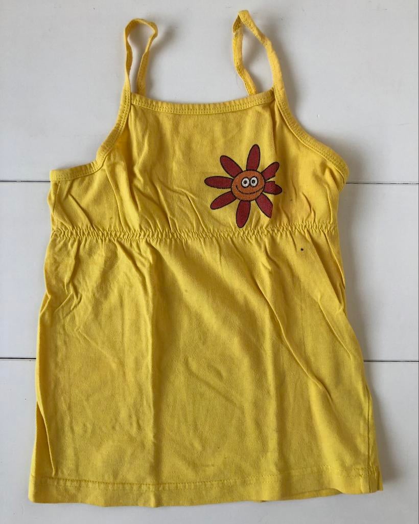 débardeur jaune uni 122 128, Enfants & Bébés, Vêtements enfant | Taille 122, Utilisé, Fille, Autres types, Enlèvement ou Envoi