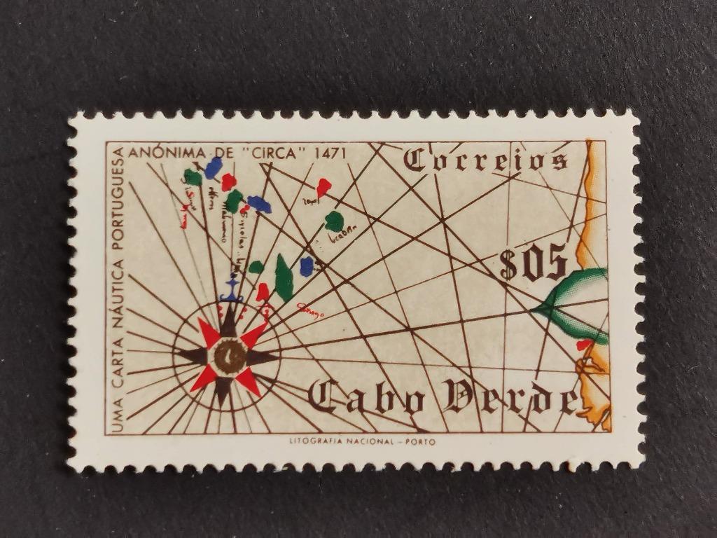 Kaap Verde 1952 - zeekaart van 1471, Ophalen of Verzenden