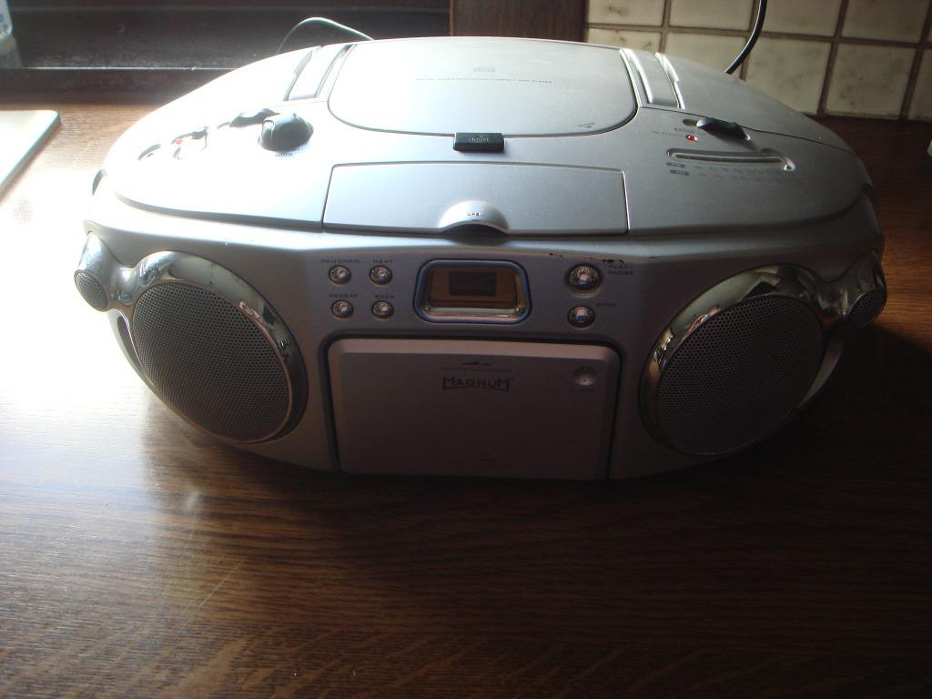 Radio-cassette-cd-speler 'Magnum', Audio, Tv en Foto, Ophalen of Verzenden