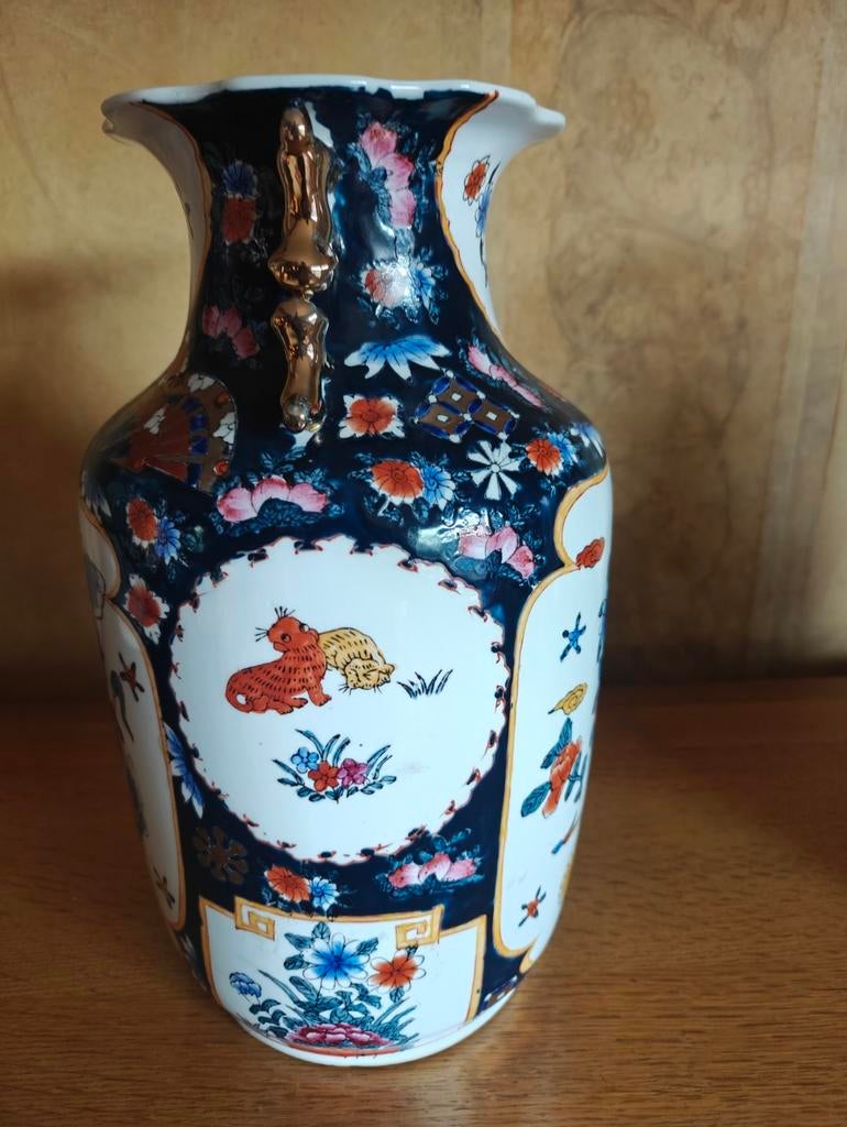 Japanse Imari vaas, Ophalen of Verzenden