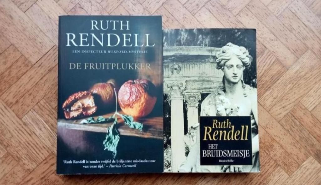 2 boeken Ruth Rendell, Boeken, Thrillers, Gelezen, Ophalen of Verzenden
