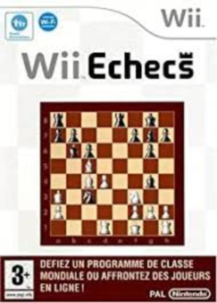 Wii-schaken (Wii)., Games en Spelcomputers, Overige genres, 2 spelers, Ophalen of Verzenden, Zo goed als nieuw