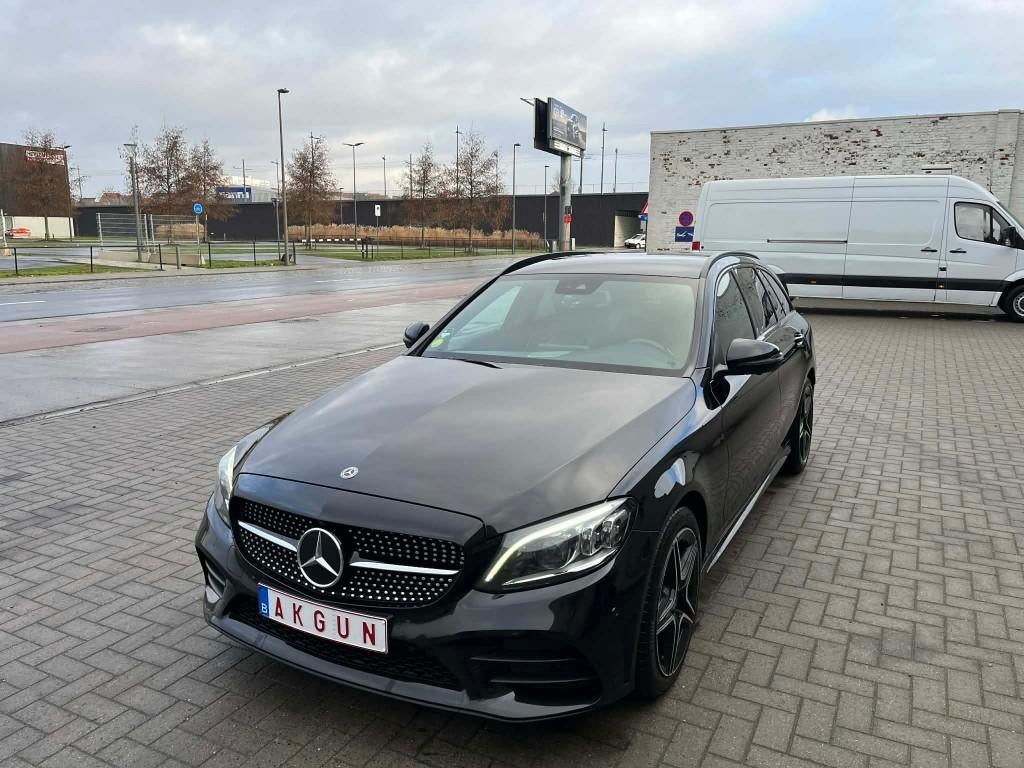 Mercedes-Benz C 200 d FACELIFT 9G-TRONIC AMG PACKET, Autos, Cuir, Euro 6, Entreprise, Carnet d'entretien