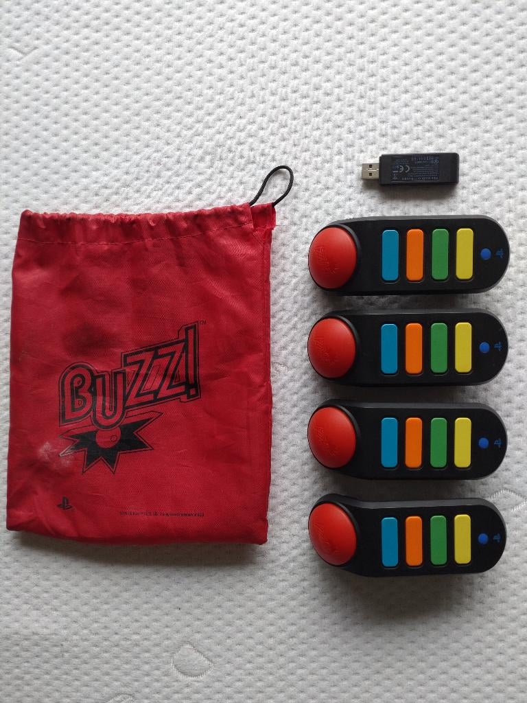 Buzz Wireless Controllers, Games en Spelcomputers, Spelcomputers | Sony Consoles | Accessoires, Ophalen, Gebruikt, PlayStation 3