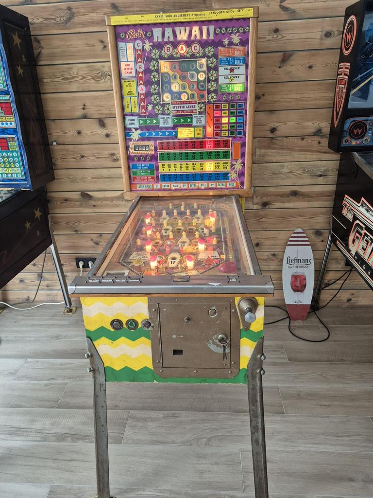 Bingo bally Hawaï, Collections, Machines | Flipper (jeu), Enlèvement, Utilisé, Bally