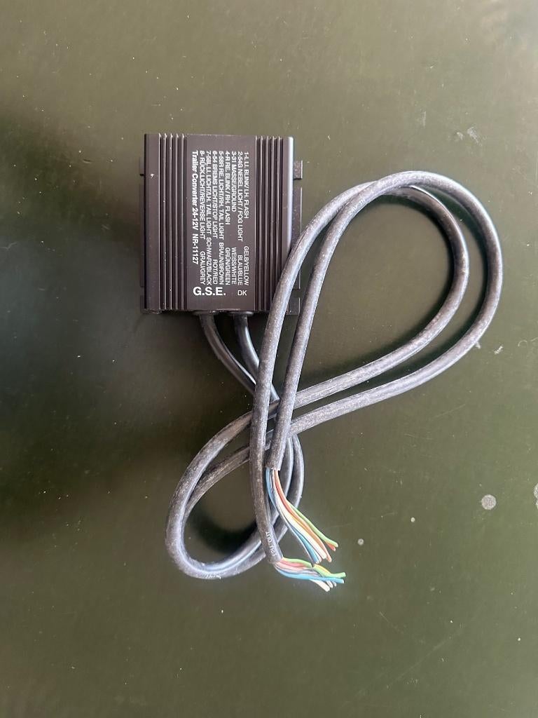 Omvormer G.S.E. trailer converter 24V naar 12V Nieuw, Enlèvement ou Envoi, Neuf, Autres marques, Éclairage