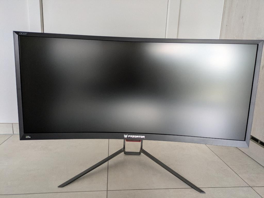 Acer Predator 35" & BenQ 24" (twv €1400), Informatique & Logiciels, Moniteurs, Comme neuf, Gaming, Ultrawide, Enlèvement