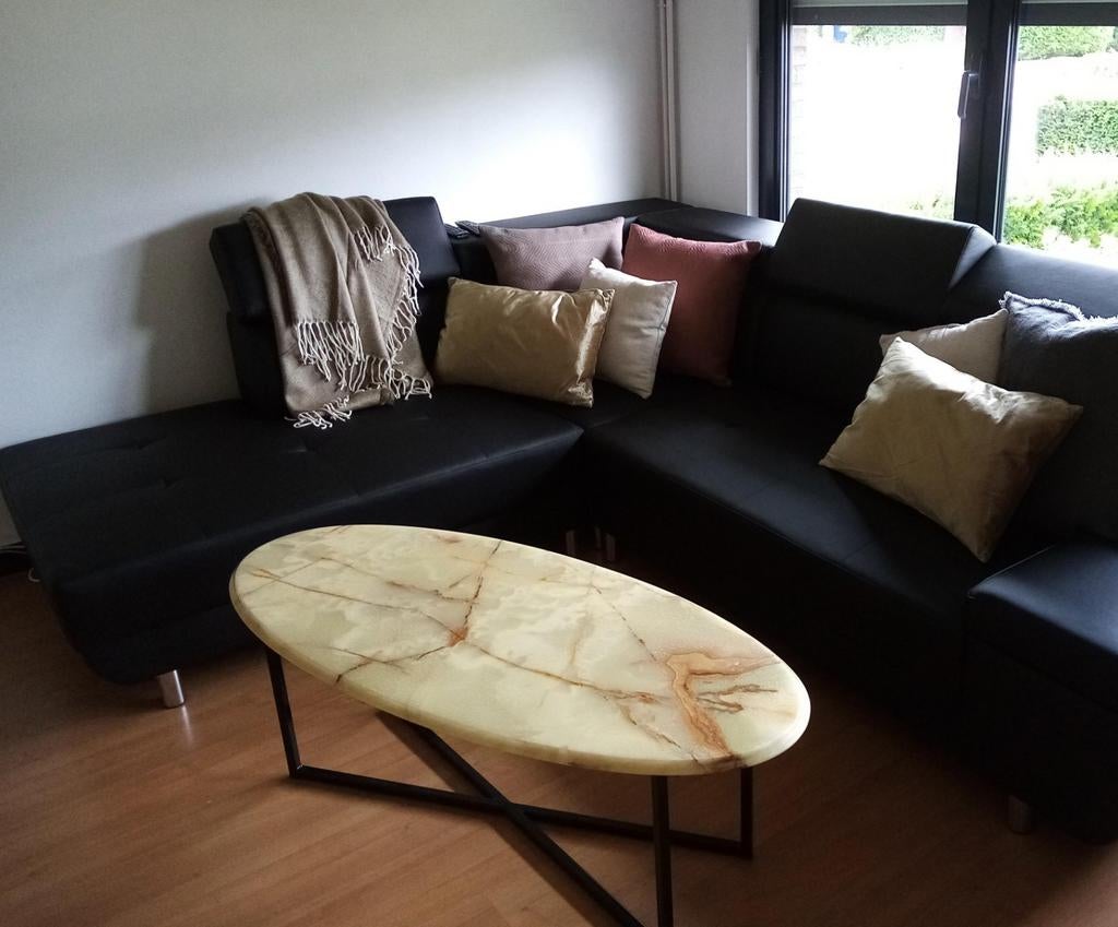 Salontafel marmer, Ophalen