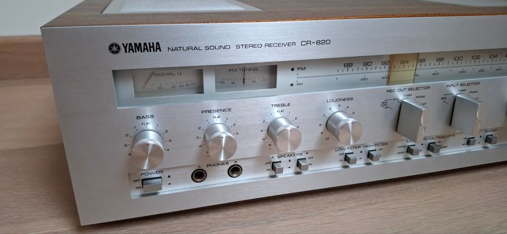 Récepteur stéréo Yamaha CR-820 en bel état, Enlèvement, Stéréo, Marantz