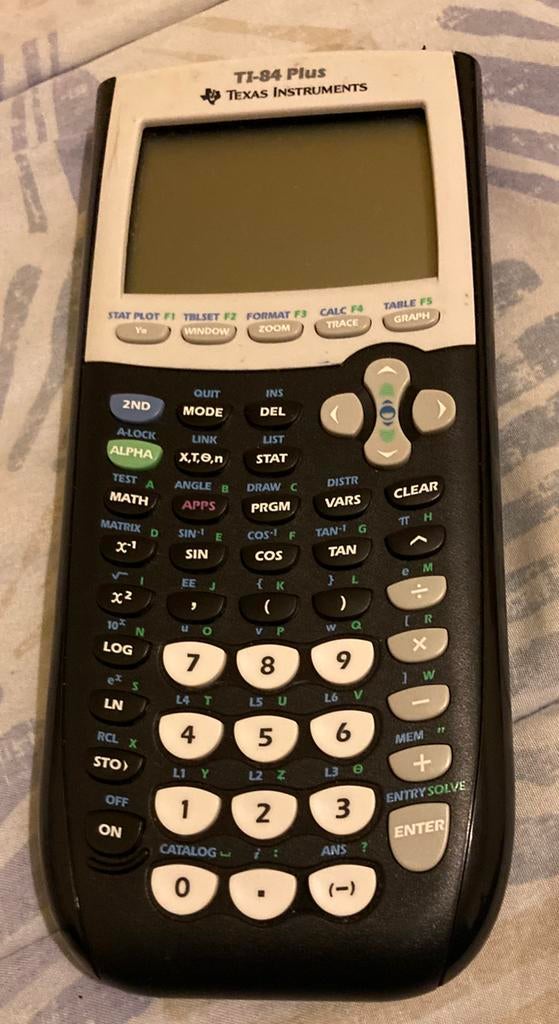 Texas Instruments Calculateur Graphique TI-84 Plus, Ophalen of Verzenden, Zo goed als nieuw