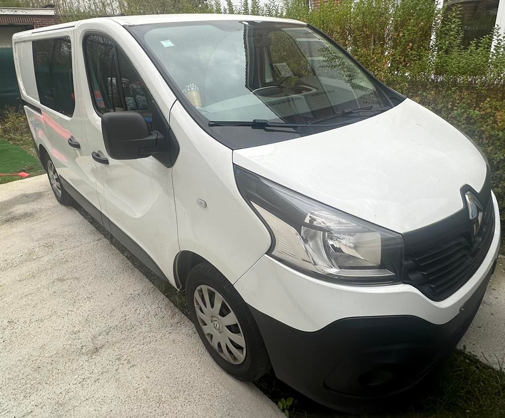 Renault trafic, Auto's, Stof, Zwart, Renault, Wit