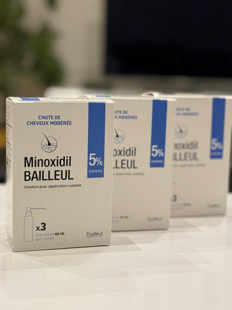 Minoxidil bailleul 5%  3x60ml, Computers en Software, Printerbenodigdheden, Verzenden, Nieuw, Overige typen