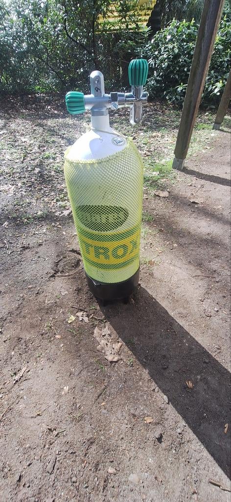 Bouteille de 15 litres de nitrox approuvée, Enlèvement, Bouteille de plongée