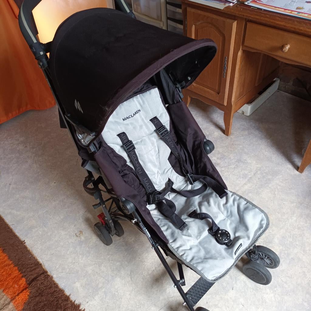 Poussette canne Buggy, Kinderen en Baby's, Buggy's, Ophalen, Gebruikt, Maclaren, Verstelbare rugleuning