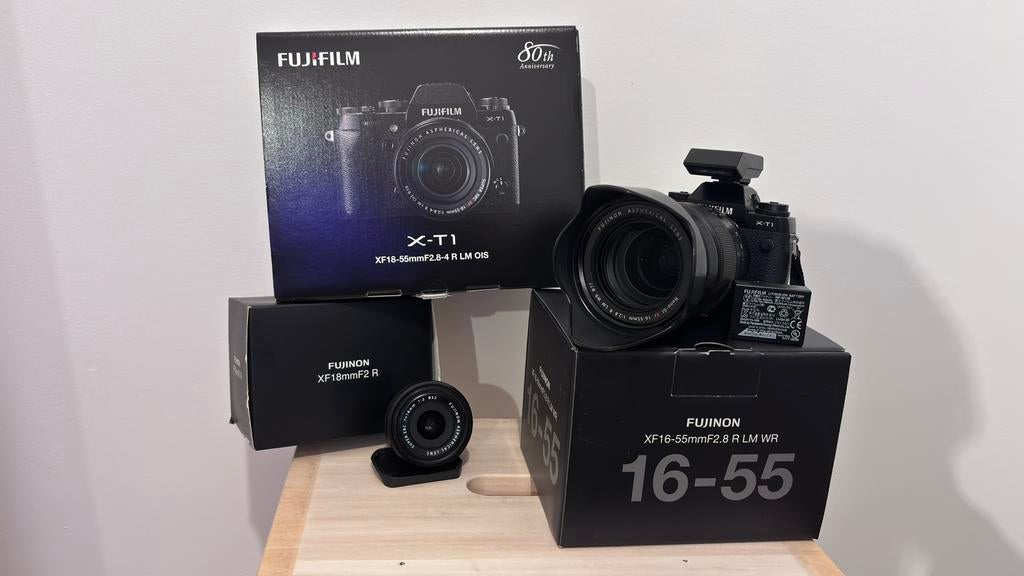 Fujifilm + lichtsterke zoomlens + lichtsterke prime, TV, Hi-fi & Vidéo, Photo | Lentilles & Objectifs, Utilisé, Lentille standard