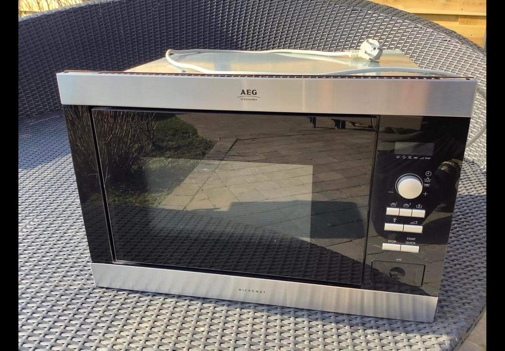 AEG micro combi oven, Elektronische apparatuur, Ophalen, Zo goed als nieuw, Oven