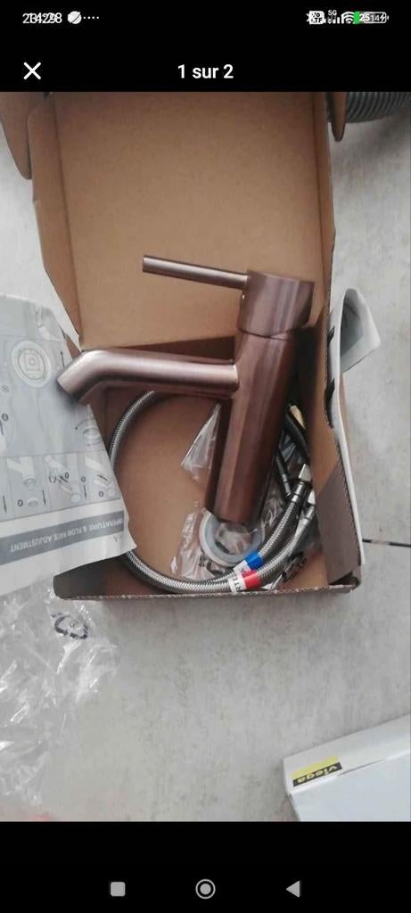 Robinet  Vitra Neuf!!!, Bricolage & Construction, Sanitaire, Enlèvement