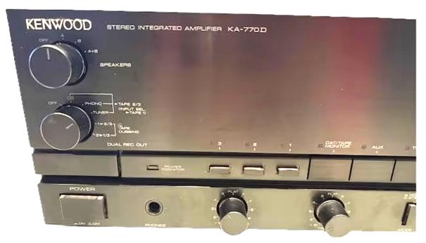 KENWOOD versterker KA-770D, Audio, Tv en Foto, Ophalen, Zo goed als nieuw