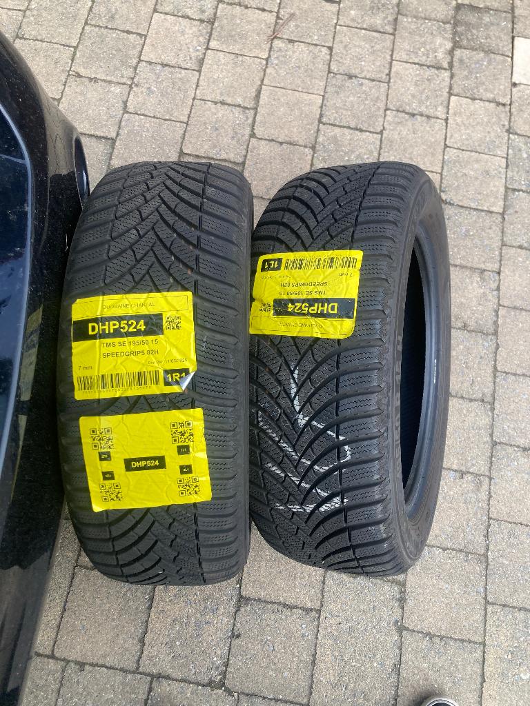 Pneu hiver, Auto-onderdelen, Banden en Velgen, Gebruikt, 15 inch, Band(en), Personenwagen