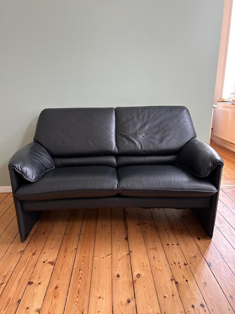 Canapé Leolux Bora Bora 2 places cuir, Ophalen, Gebruikt, Tweepersoons, Minder dan 150 cm