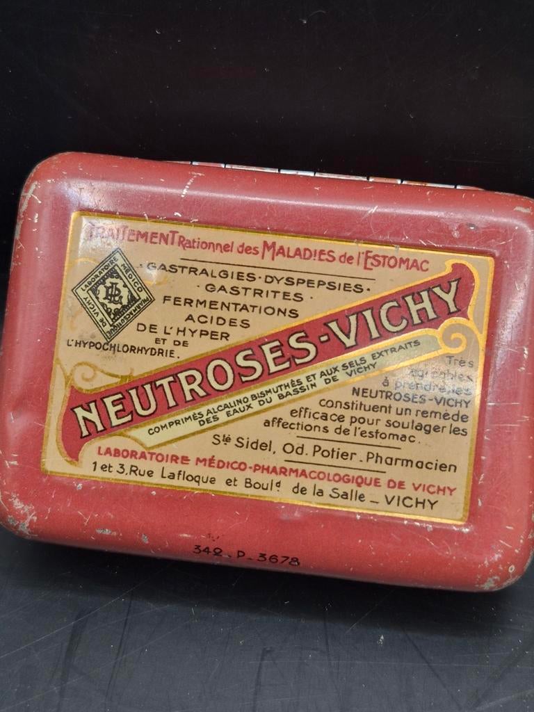 Vintage farmaceutische doos, Verzamelen, Ophalen of Verzenden