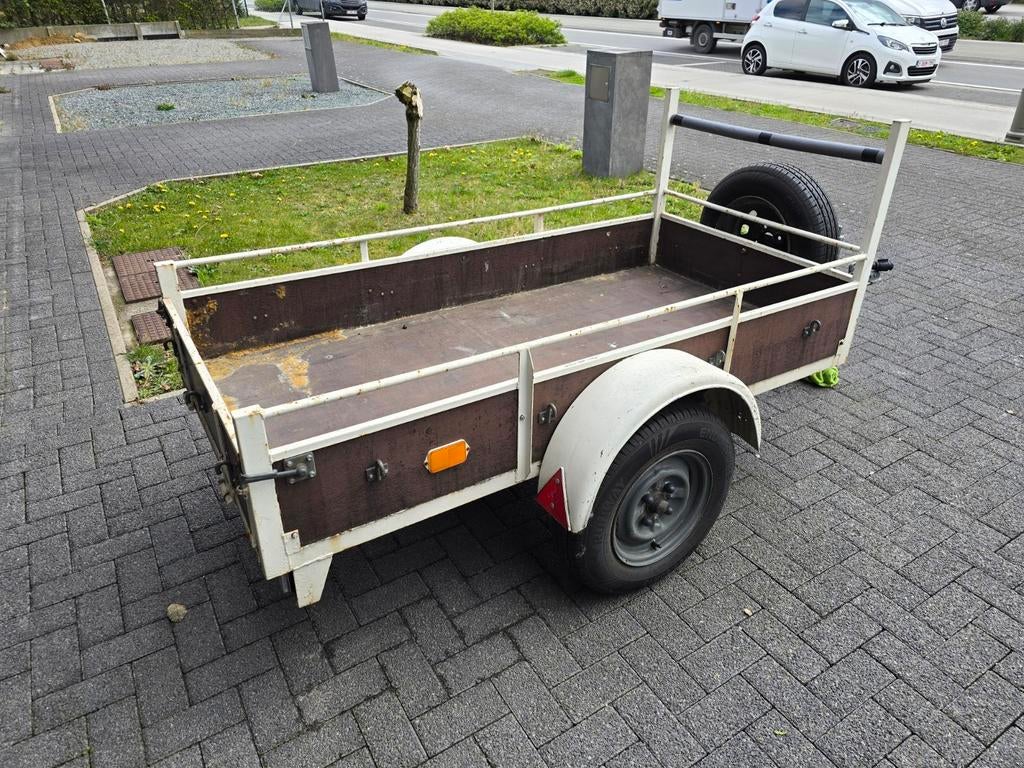 Aanhangwagen 750kg, Ophalen