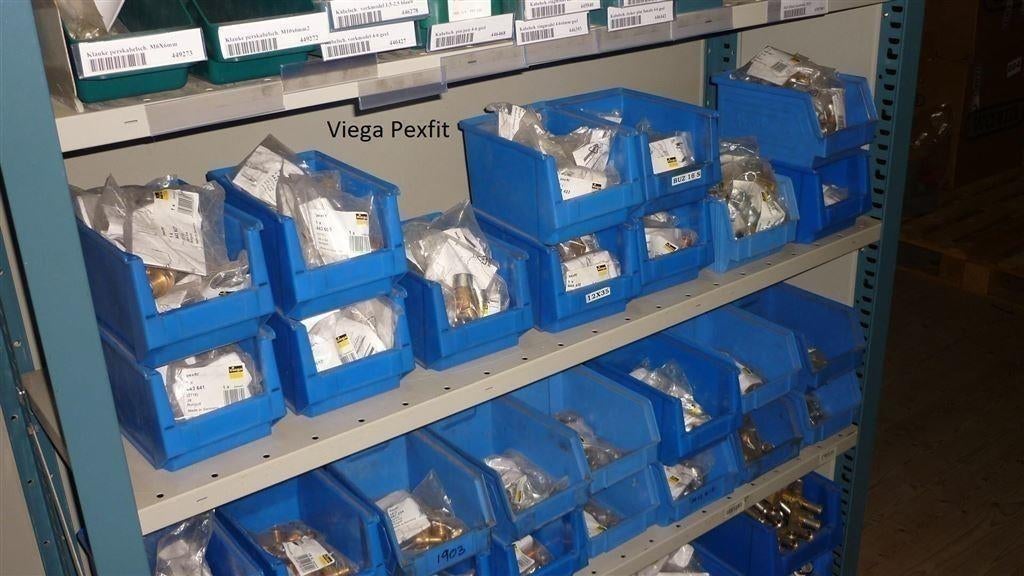 269. Perskoppeling Pexfit Rehau vsh speedfit tectite wavin, Ophalen of Verzenden, Nieuw, Geel, Kunststof