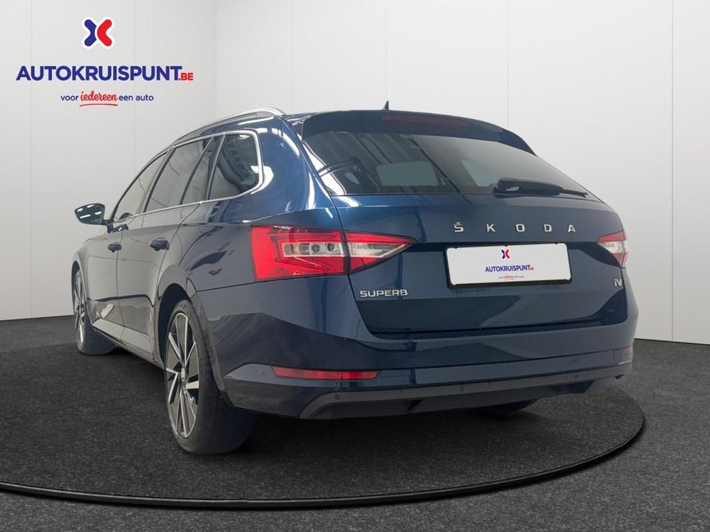 Skoda Superb 1.4TSI PHEV Style DSG GPS Camera Verw.zetels v, Automaat, Parkeersensor, Blauw, 5 deurs