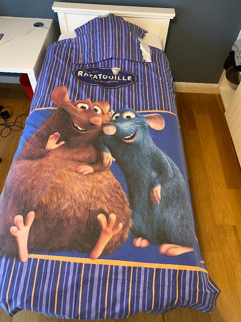 Donsovertrek 1 persoon, Ophalen, Eenpersoons, Blauw, Dekbedovertrek