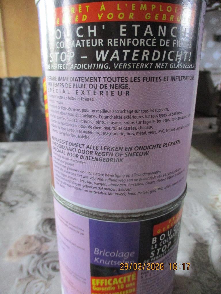 bouch'étanche, Bricolage & Construction, Neuf, Isolation de toiture, Enlèvement, Autres matériaux