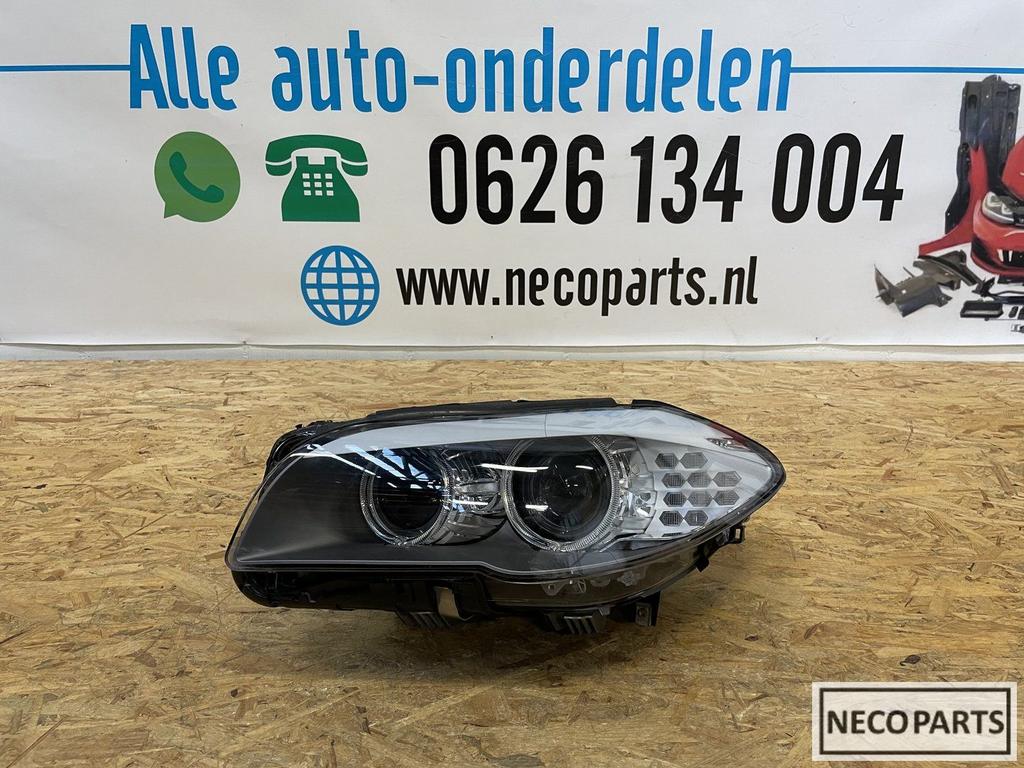 BMW 5 SERIE F10 F11 XENON LED KOPLAMP LINKS COMPLEET 7203245, Gebruikt, -, -, Ophalen of Verzenden