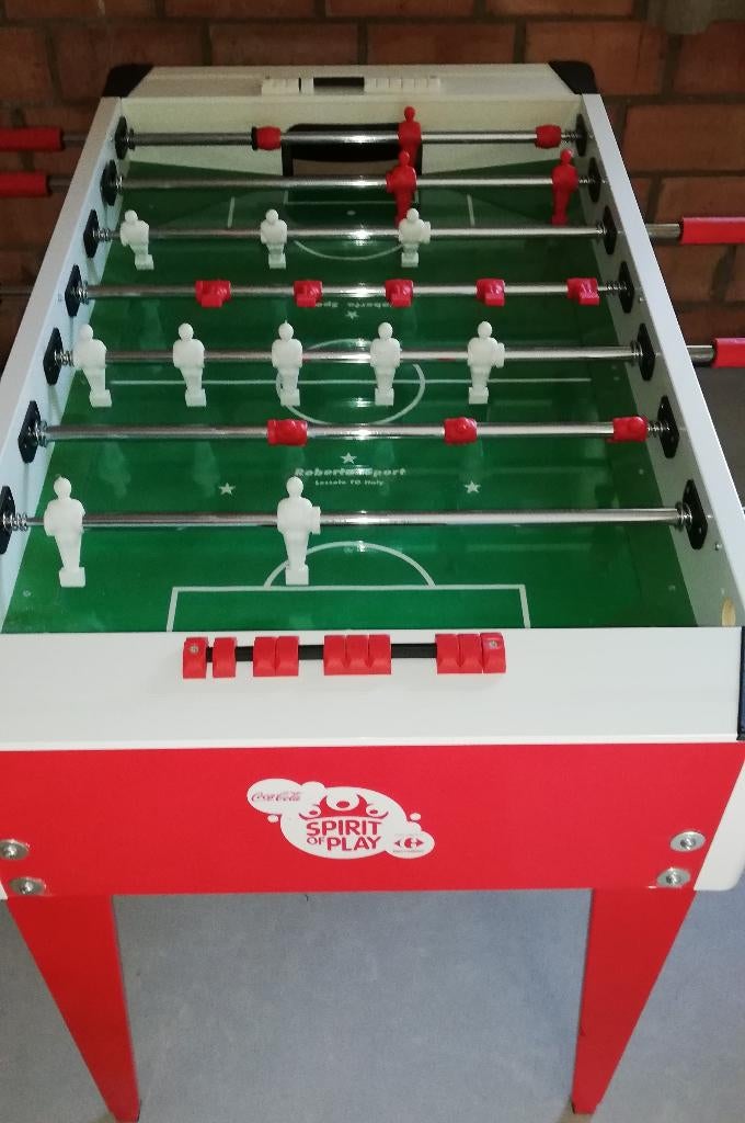 Voetbaltafel hoge kwaliteit Coca-Cola, Enlèvement, Comme neuf