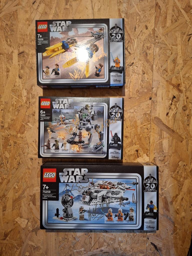Lego signed sets 75259 75258 75261, Enlèvement, Neuf, Ensemble complet, Lego