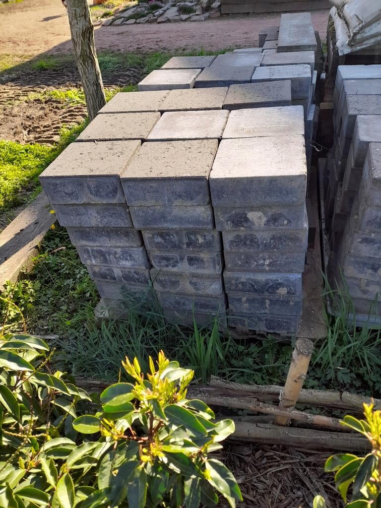 Beton klinkers 22x22x8., Ophalen, Beton, Klinkers