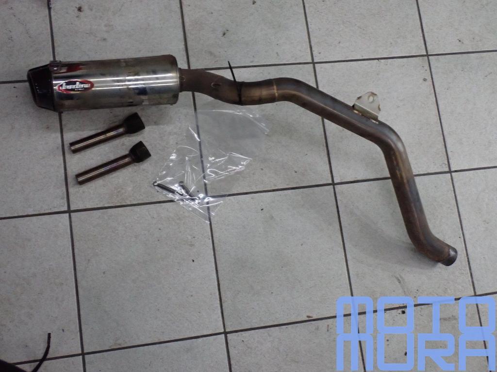 Jardine uitlaat voor de Kawasaki ZX6R 2005 2006 636cc ZX6-R, Motoren, Gebruikt, -, -, Ophalen of Verzenden