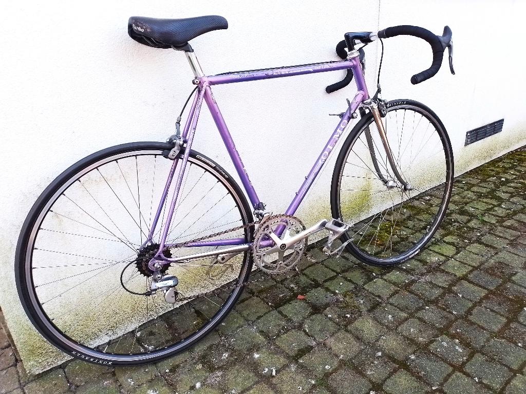 Olmo San Remo retro koersfiets, Fietsen en Brommers, Fietsen | Racefietsen, 57 tot 61 cm, Ophalen, Gebruikt, Staal