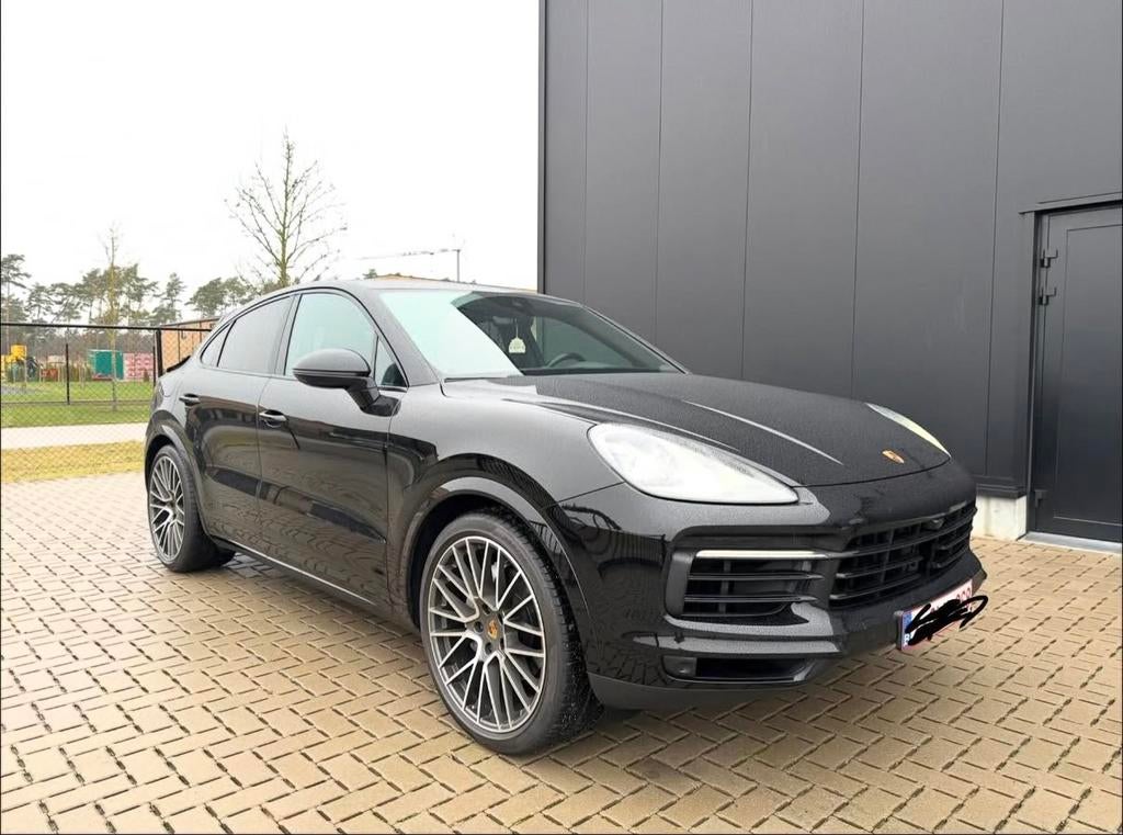 Porsche Cayenne Coupé 3.0 V6 - Black Edition, Auto's, Porsche, Automaat, Cayenne, USB, Zwart