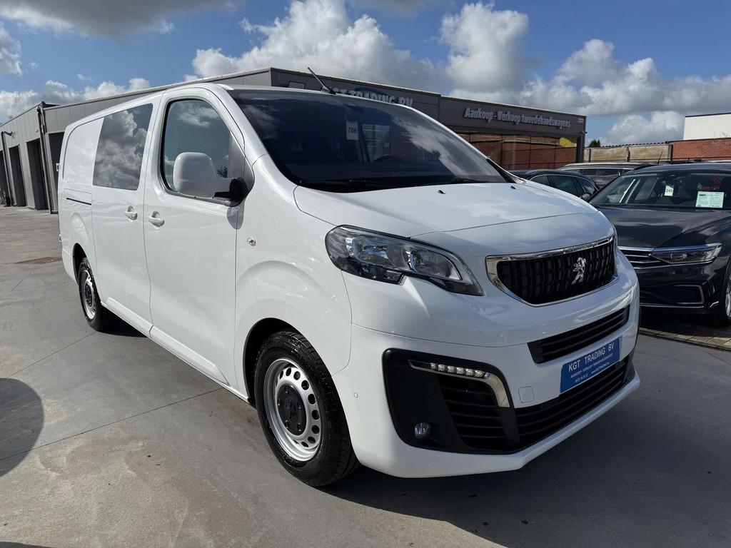 Peugeot Expert 2.0 BLUEHDI 6 ZIT AUTOMAAT NAVI CAMERA CARPLA, Auto's, Gebruikt, 4 cilinders, Wit, Bedrijf