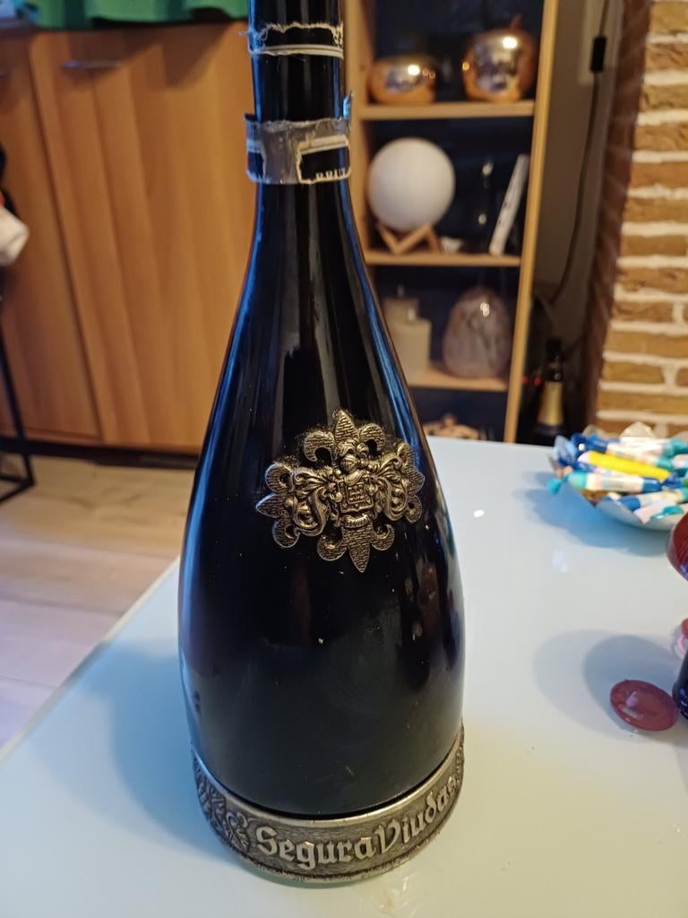 Segua Viudas Cava Brut bouteille vide 1,5 L Espagne, Enlèvement ou Envoi, Utilisé, Espagne