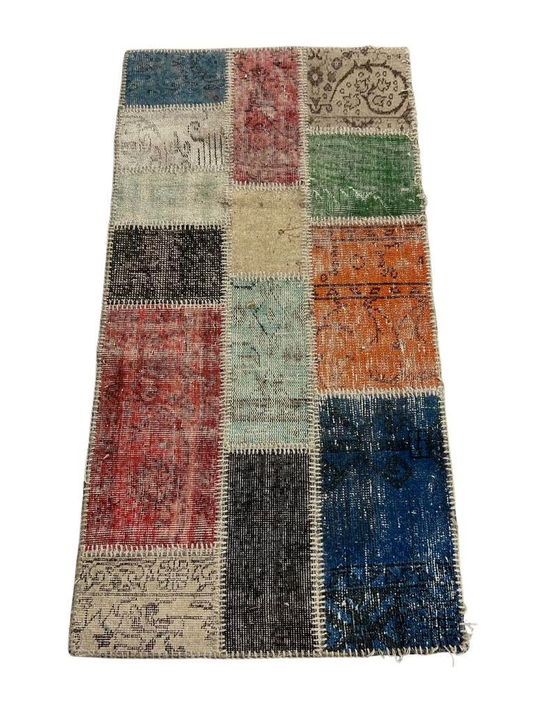 Tapis patchwork vintage, Ophalen