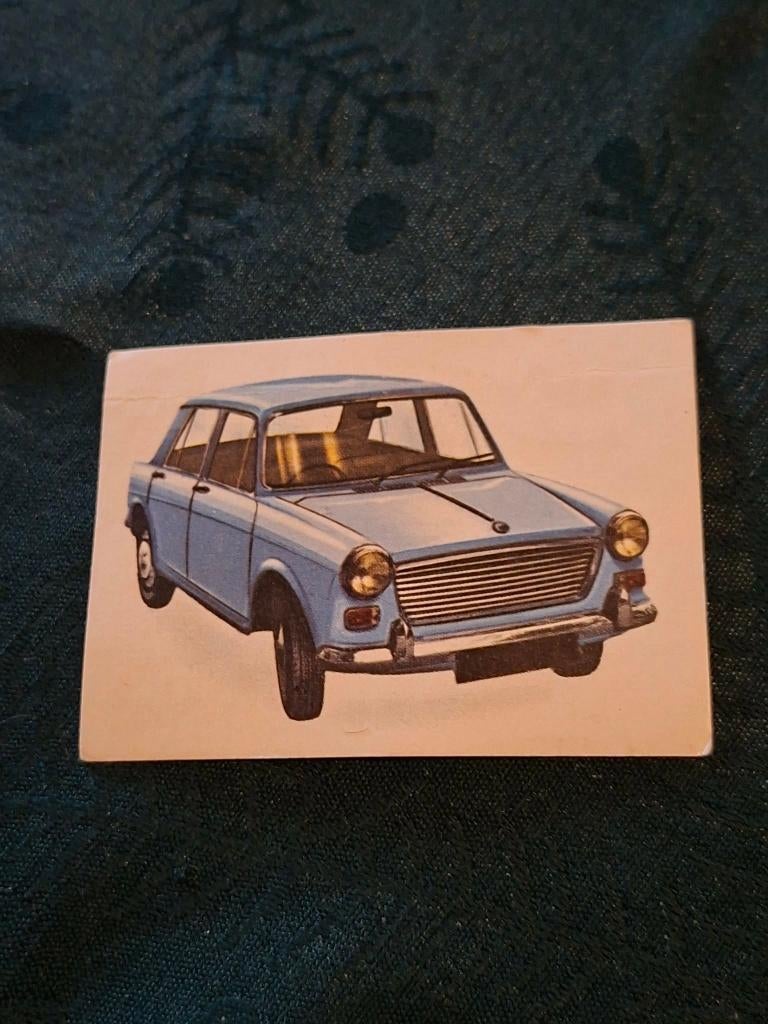 Prentje/Chromo : Morris 1100/Chocolade Jacques, Enlèvement ou Envoi, Gravure, Utilisé, Autres sujets/thèmes