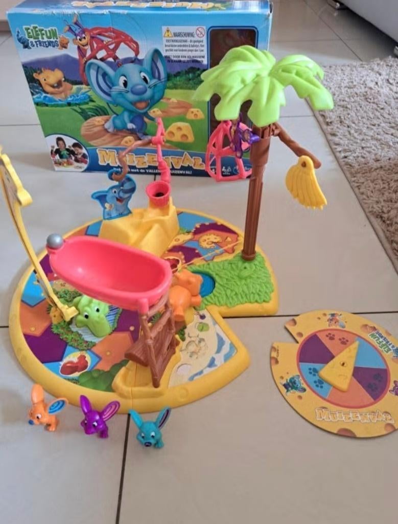 Muizenval, editie Elefun & friends, Hobby en Vrije tijd, Drie of vier spelers, Ophalen, Zo goed als nieuw, Hasbro
